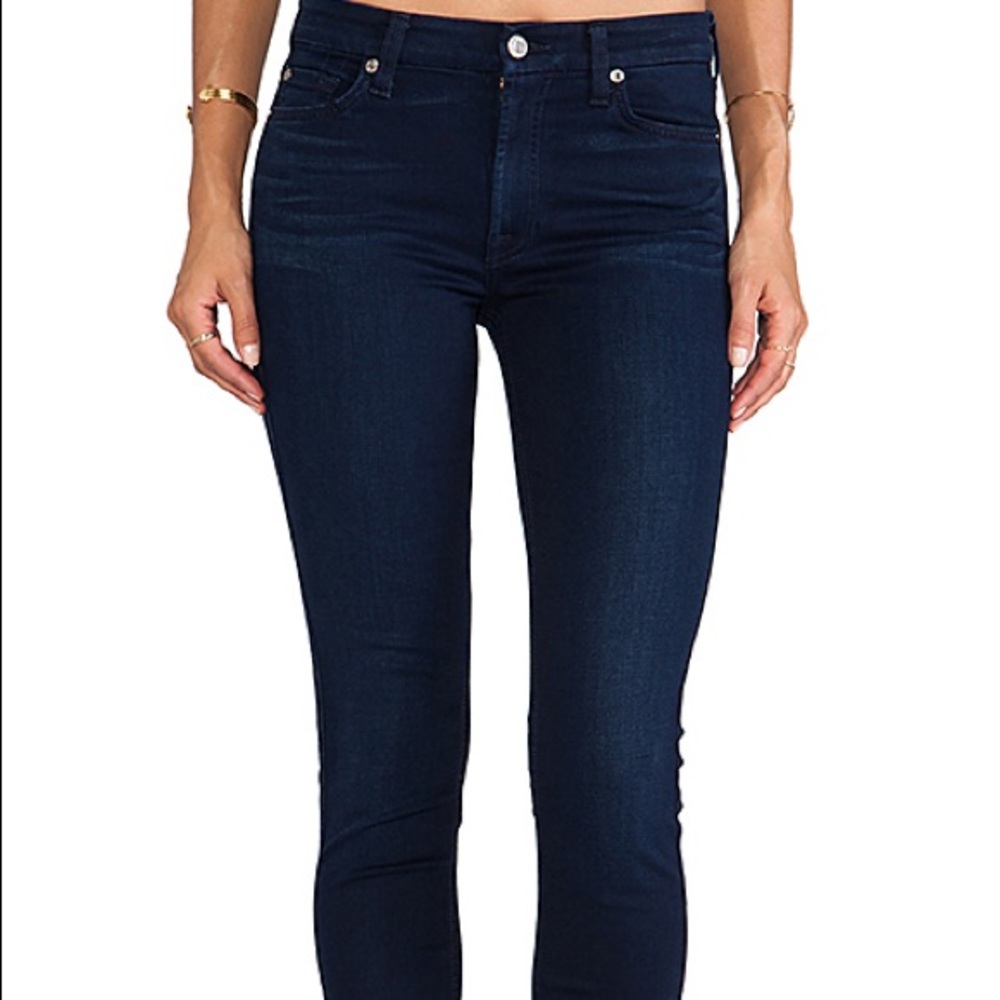 7 For All Mankind the Midrise Skinny Jean